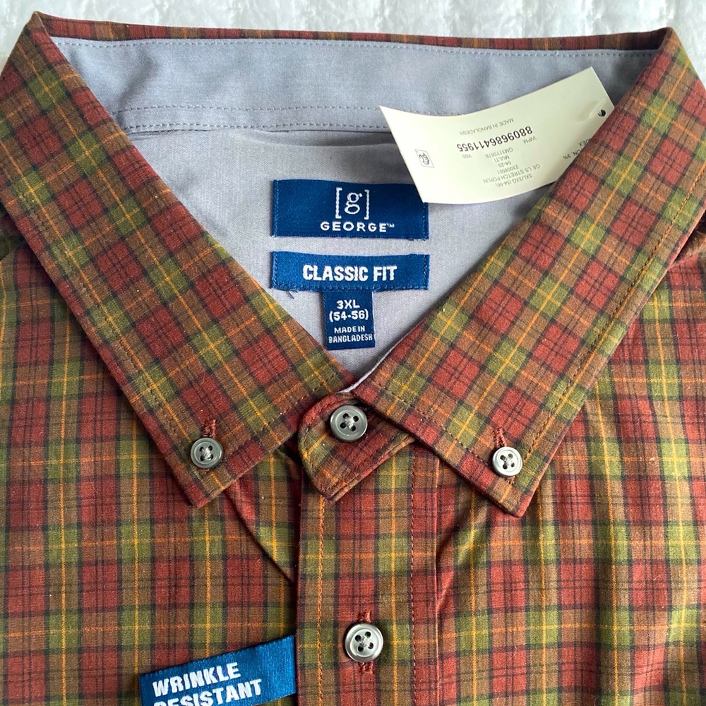 Brand new Classic fit long sleeve shirt